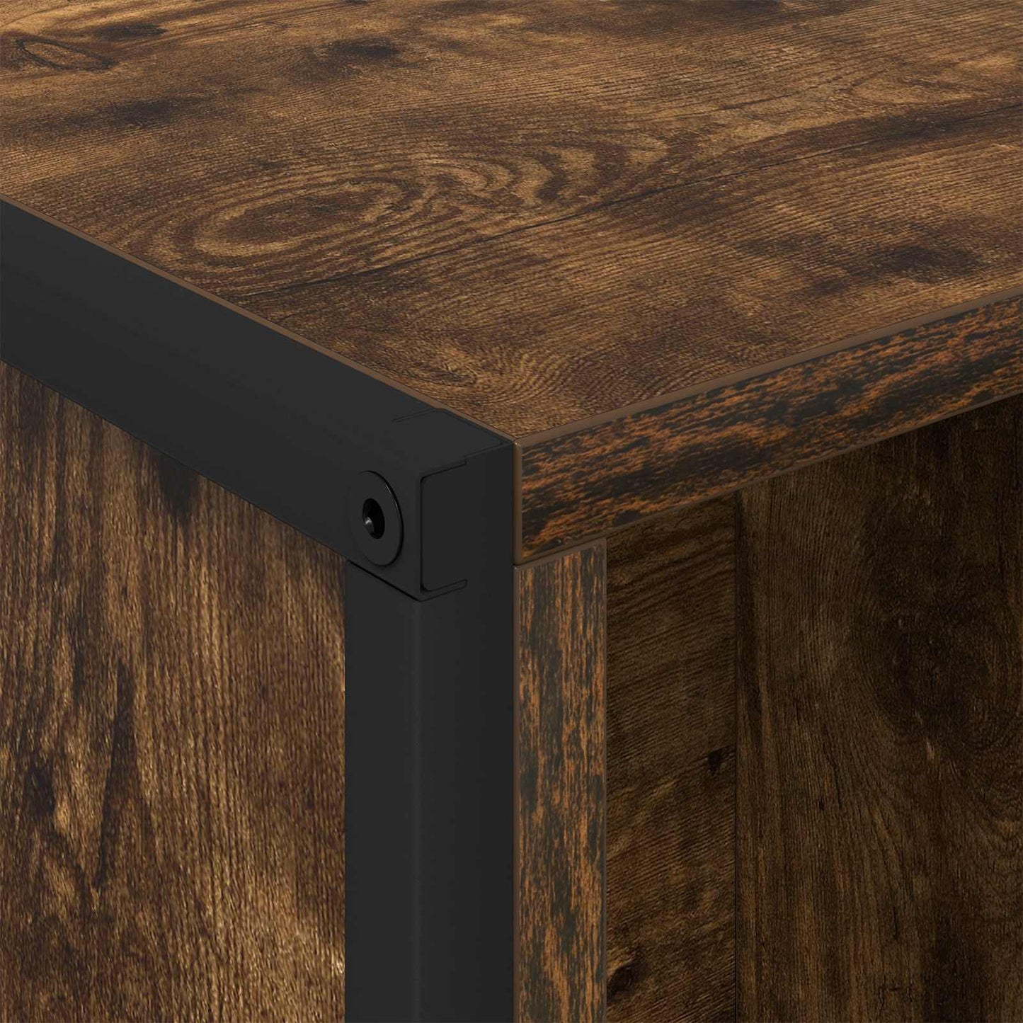 Bokhylla Rökfärgad Ek 99.5 x 30 x 108.5 cm