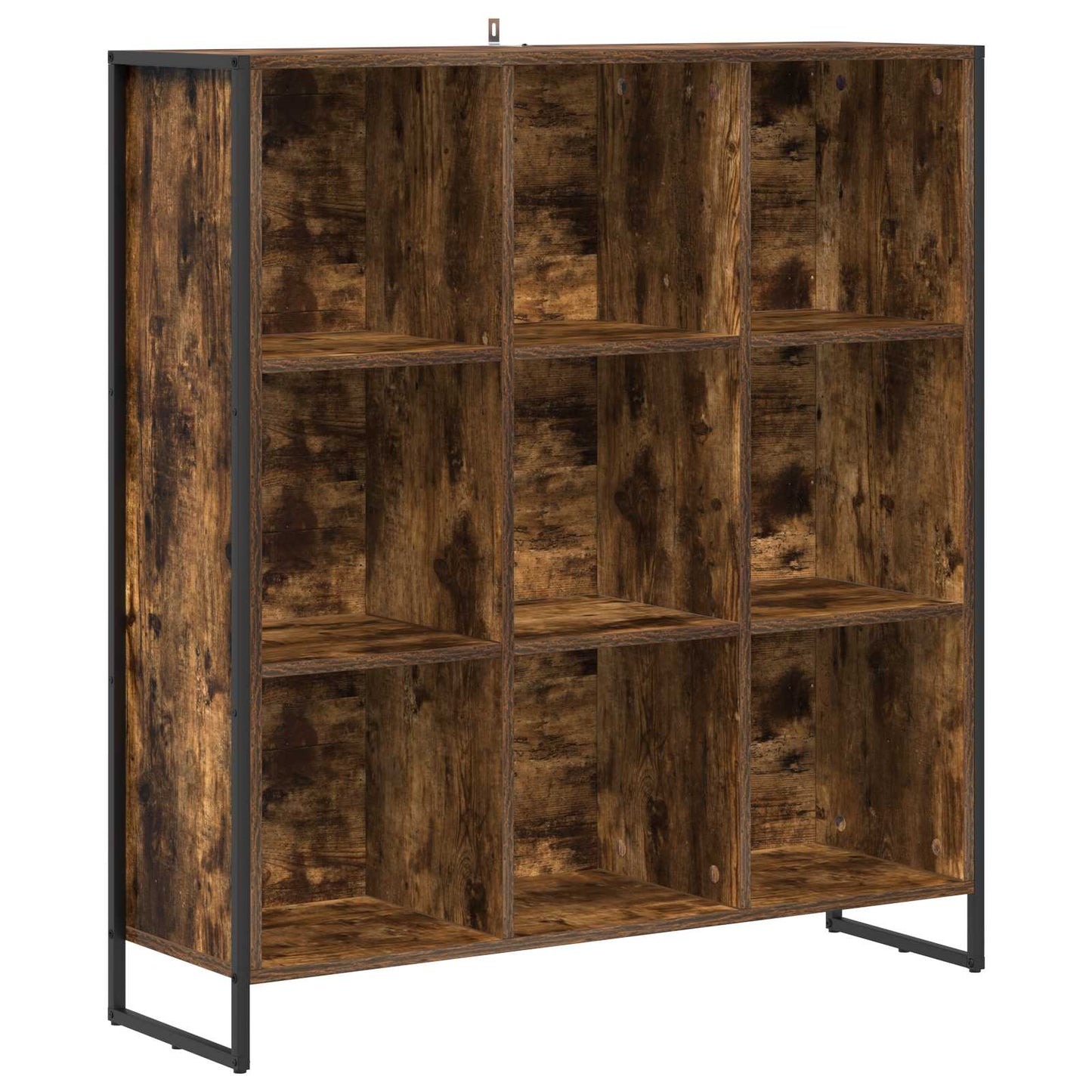 Bokhylla Rökfärgad Ek 99.5 x 30 x 108.5 cm