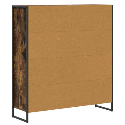 Bokhylla Rökfärgad Ek 99.5 x 30 x 108.5 cm