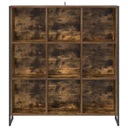 Bokhylla Rökfärgad Ek 99.5 x 30 x 108.5 cm