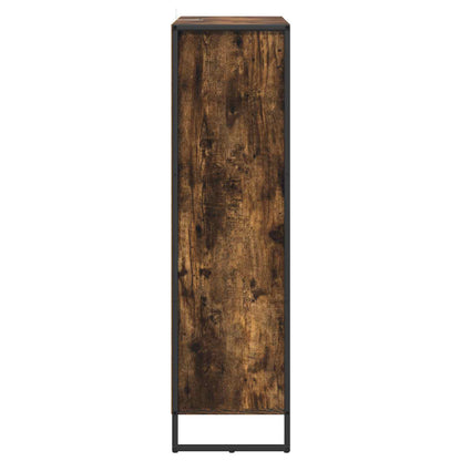 Bokhylla Rökfärgad Ek 99.5 x 30 x 108.5 cm