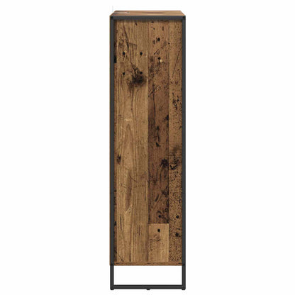 Bokhylla Åldrat Trä 99.5 x 30 x 108.5 cm