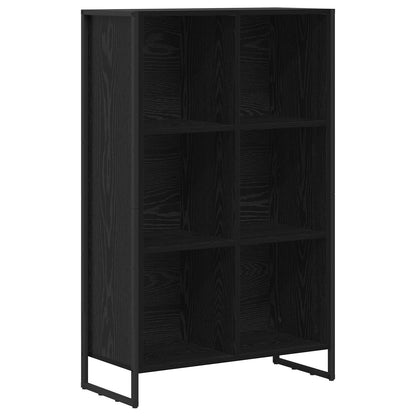 Bokhylla Svart Ek 99.5 x 30 x 108.5 cm