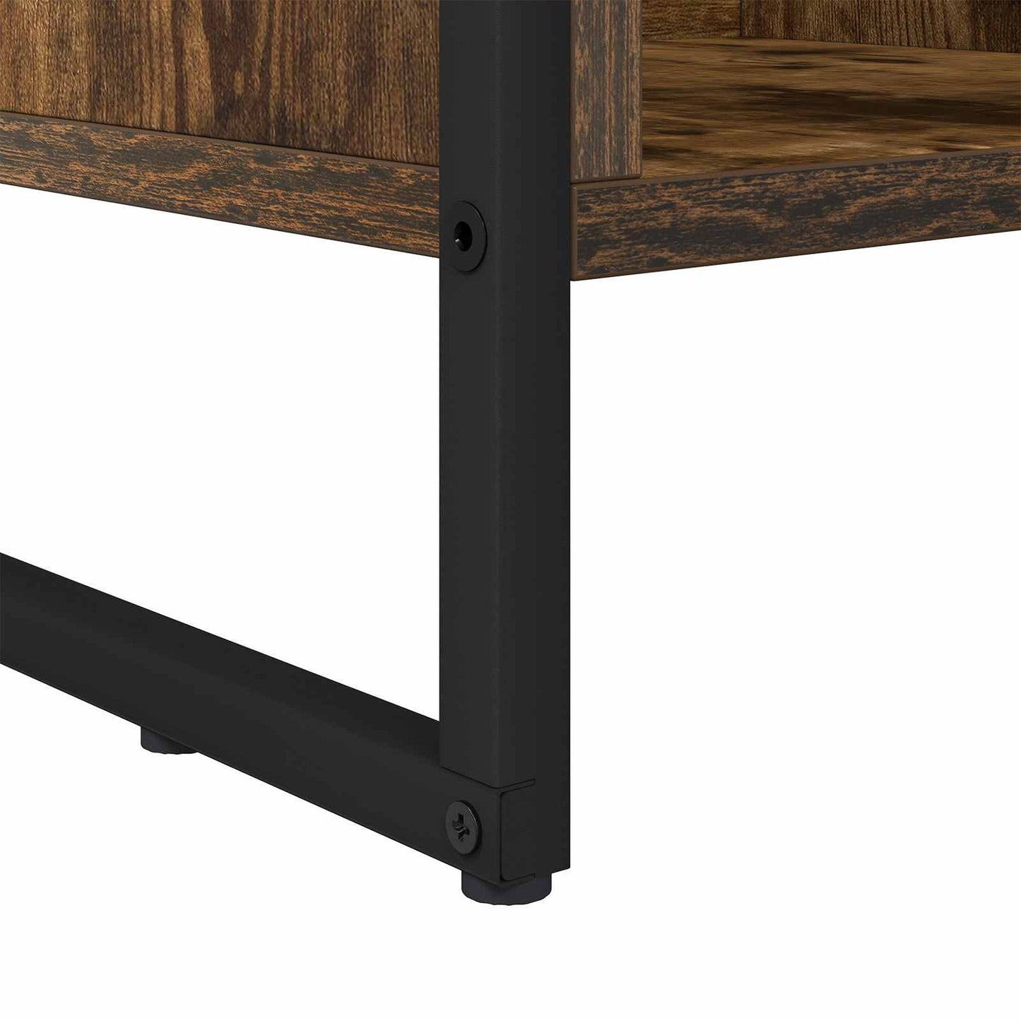 Bokhylla Rökfärgad Ek 99.5 x 30 x 108.5 cm