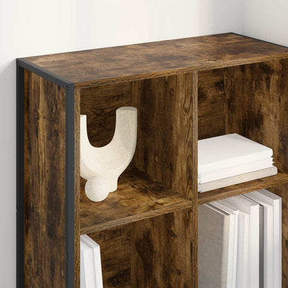 Bokhylla Rökfärgad Ek 99.5 x 30 x 108.5 cm