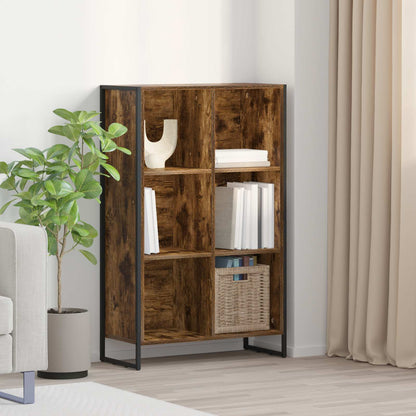 Bokhylla Rökfärgad Ek 99.5 x 30 x 108.5 cm