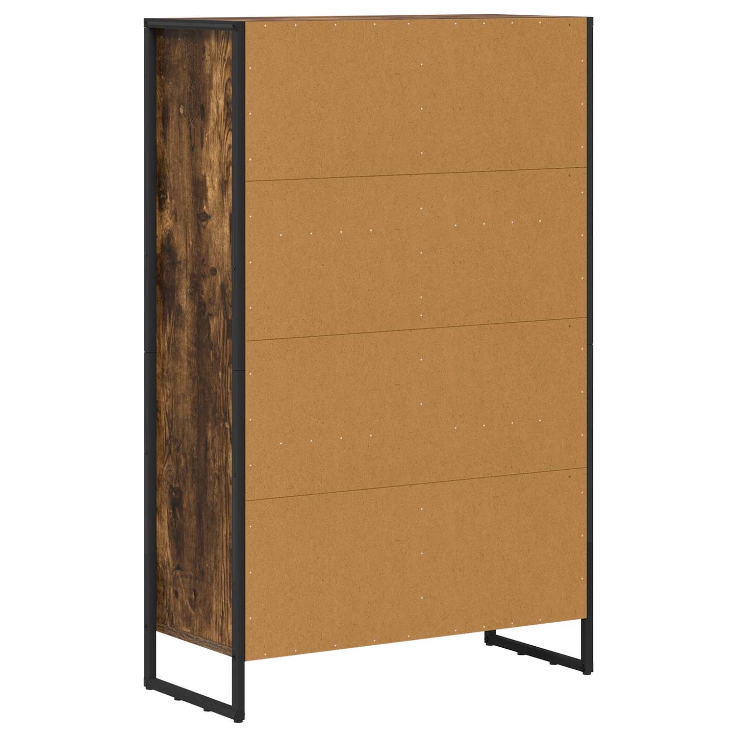 Bokhylla Rökfärgad Ek 99.5 x 30 x 108.5 cm