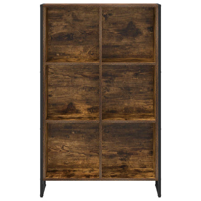 Bokhylla Rökfärgad Ek 99.5 x 30 x 108.5 cm