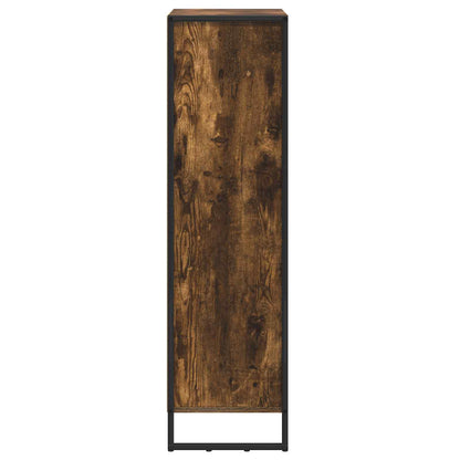 Bokhylla Rökfärgad Ek 99.5 x 30 x 108.5 cm