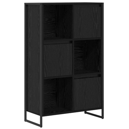 Bokhylla Svart Ek 68 x 30 x 108.5 cm