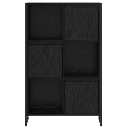 Bokhylla Svart Ek 68 x 30 x 108.5 cm