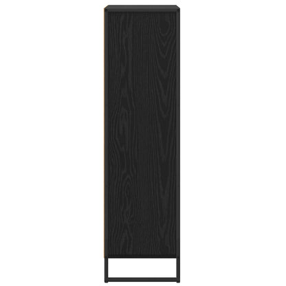 Bokhylla Svart Ek 68 x 30 x 108.5 cm