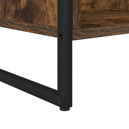 Bokhylla Rökfärgad Ek 68 x 30 x 108.5 cm