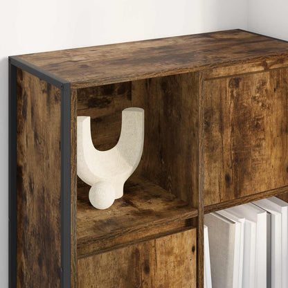 Bokhylla Rökfärgad Ek 68 x 30 x 108.5 cm