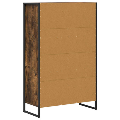 Bokhylla Rökfärgad Ek 68 x 30 x 108.5 cm