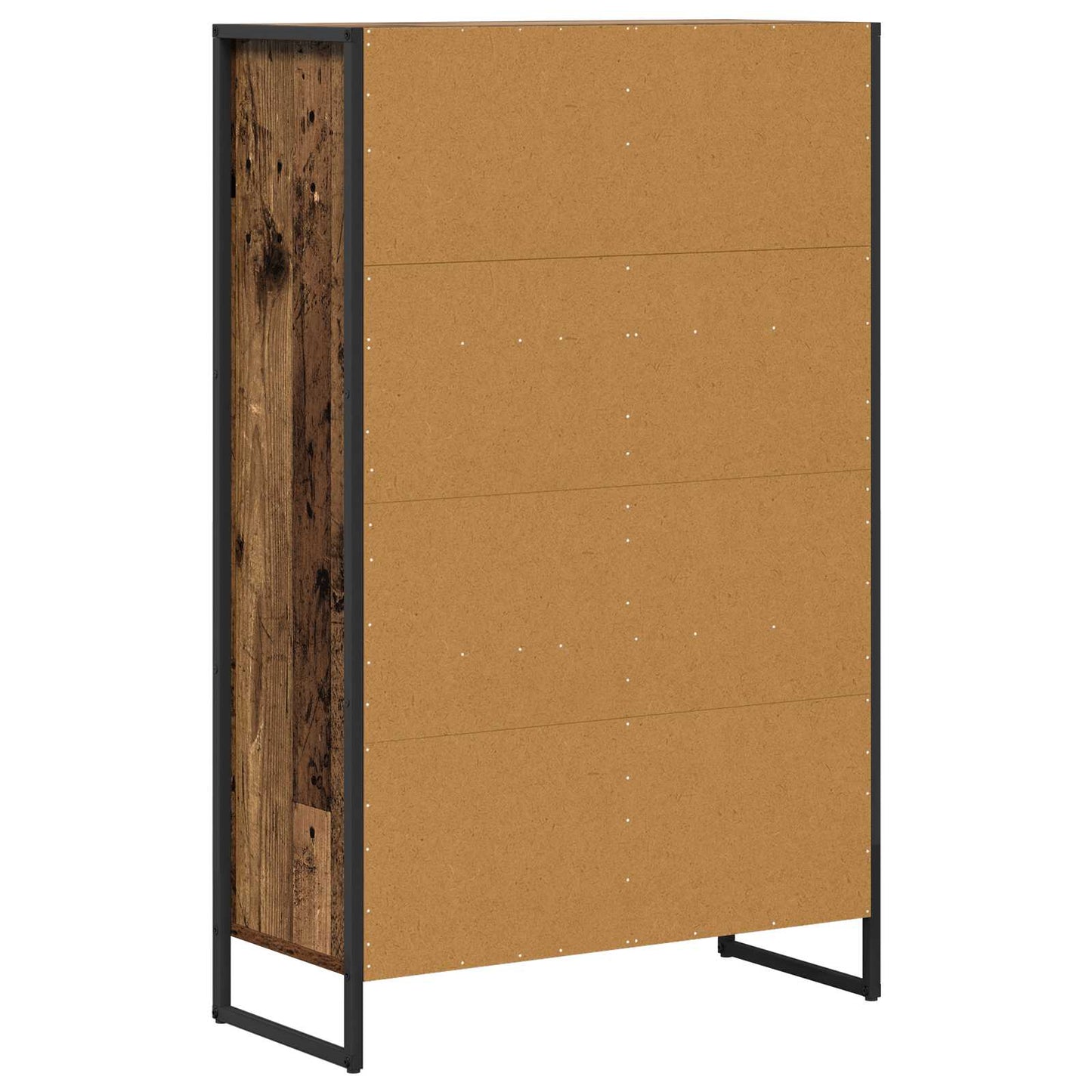 Bokhylla Åldrat Trä 68 x 30 x 108.5 cm