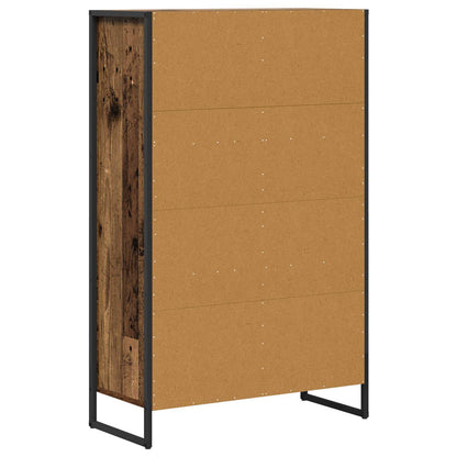 Bokhylla Åldrat Trä 68 x 30 x 108.5 cm