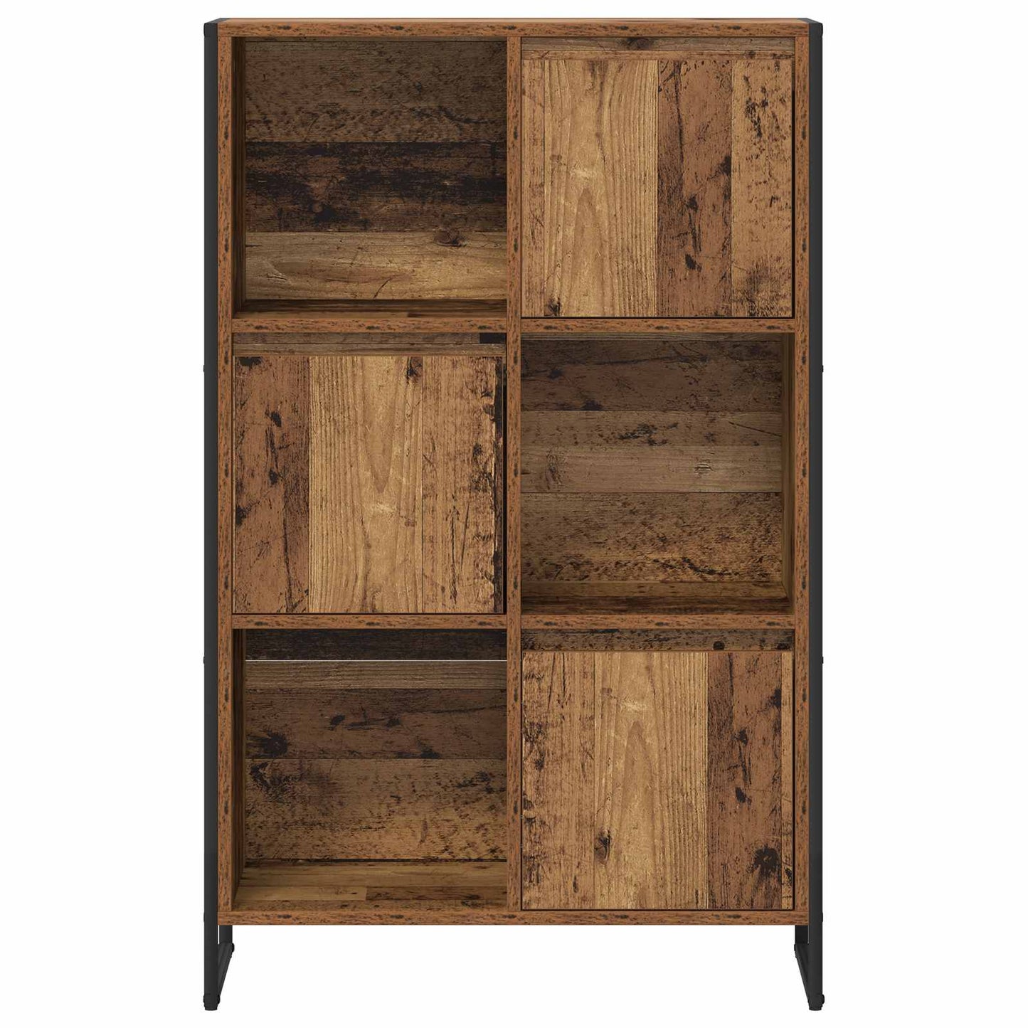 Bokhylla Åldrat Trä 68 x 30 x 108.5 cm