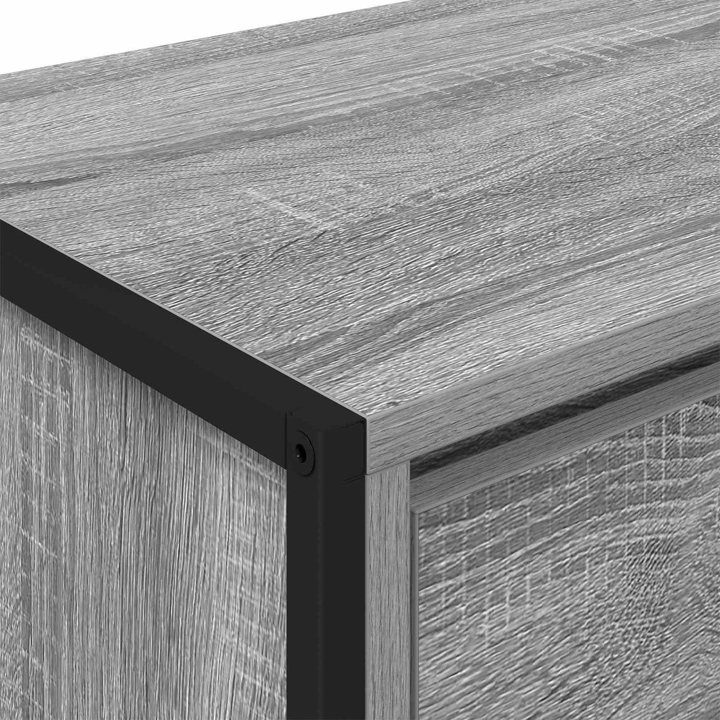TV-Möbel Sonoma Grå TV-skåp med låda 100 x 36 x 49,5 cm