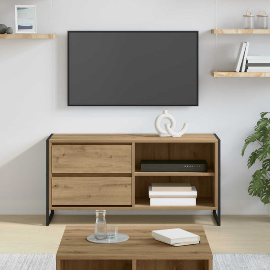 TV-Möbel Artisan Ek TV-skåp med låda 100 x 36 x 49,5 cm