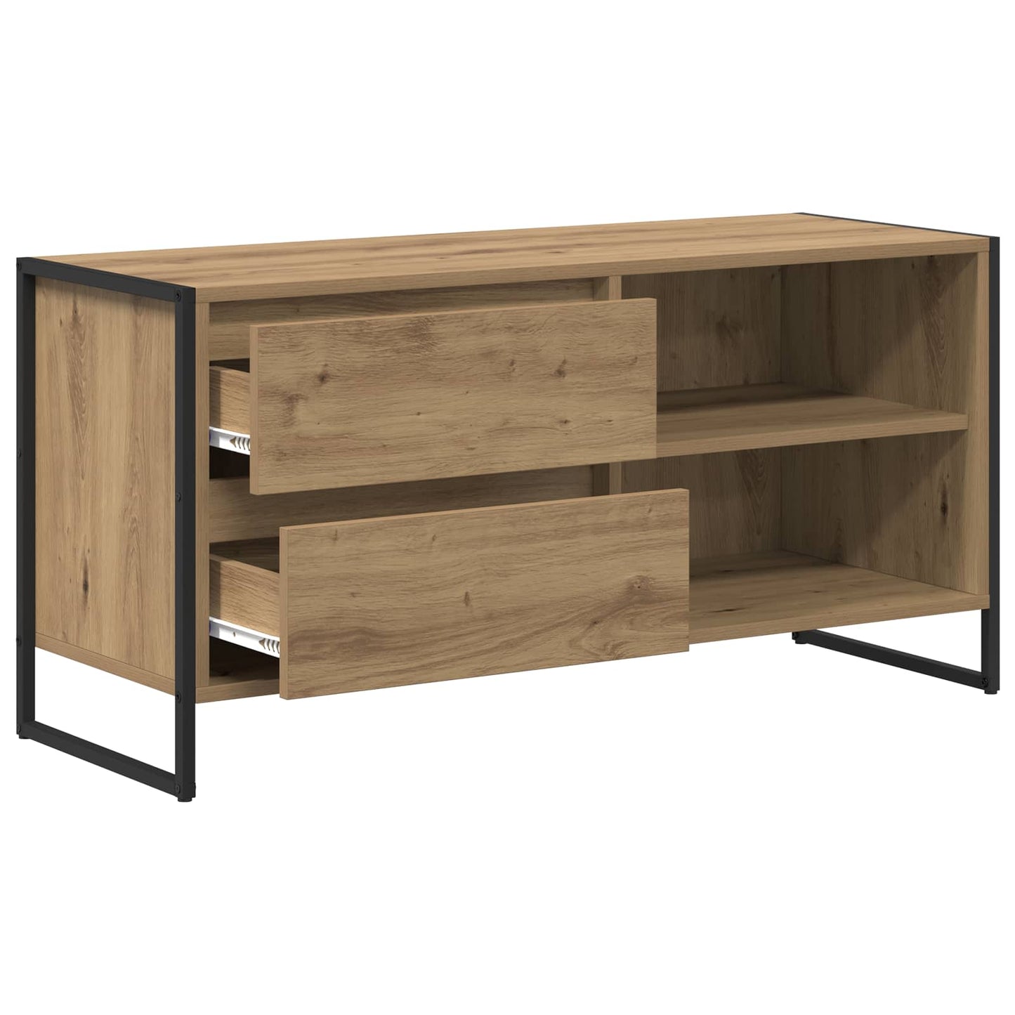 TV-Möbel Artisan Ek TV-skåp med låda 100 x 36 x 49,5 cm