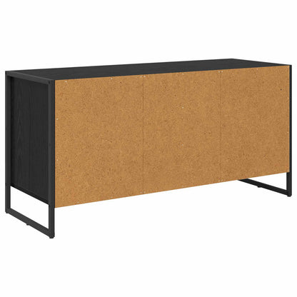 TV-Möbel Svart Ek TV-skåp med låda 100 x 36 x 49.5 cm