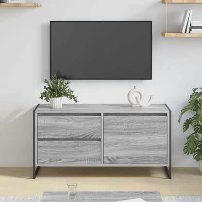 TV-Möbel Sonoma Grå TV-skåp med låda 100 x 36 x 49.5 cm