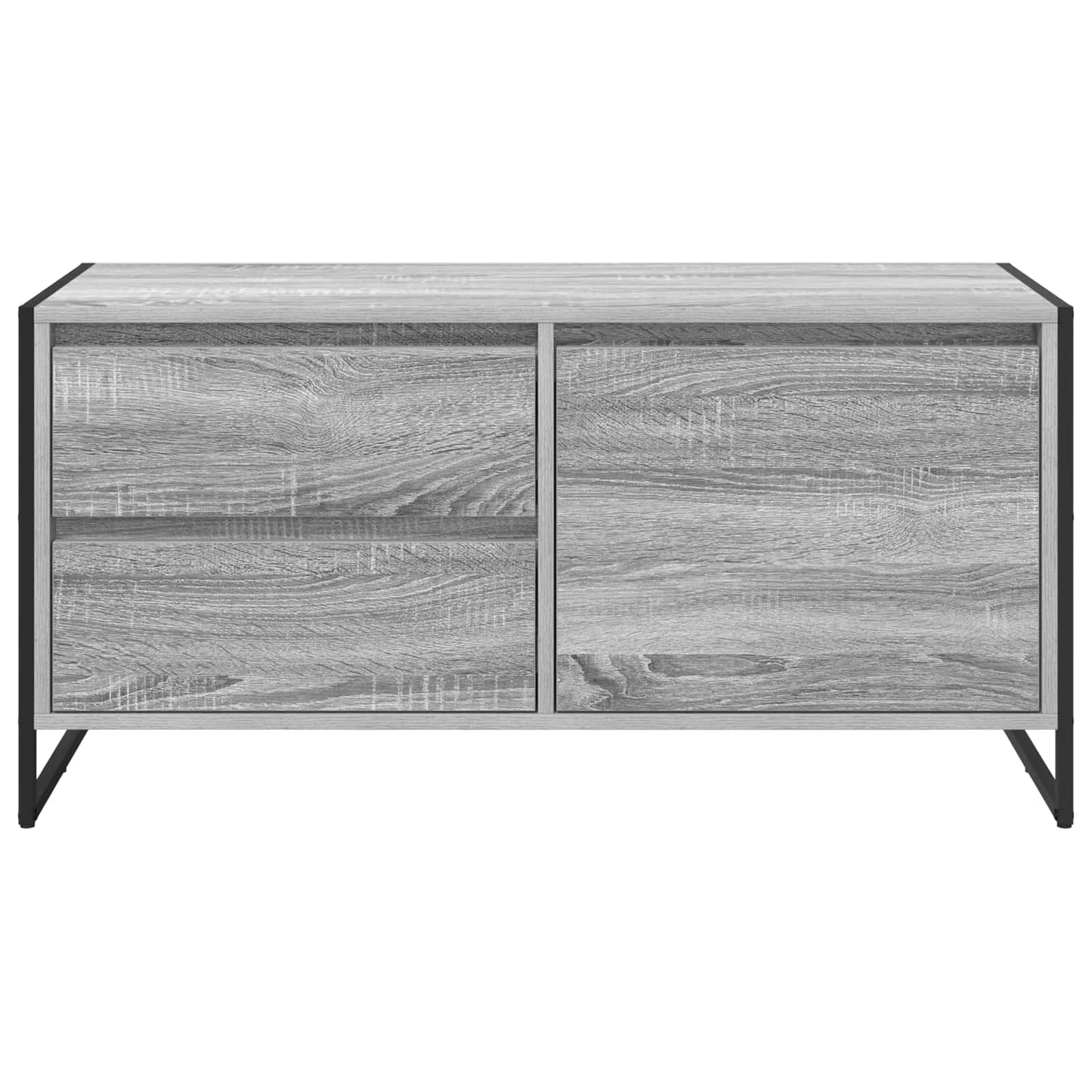 TV-Möbel Sonoma Grå TV-skåp med låda 100 x 36 x 49.5 cm