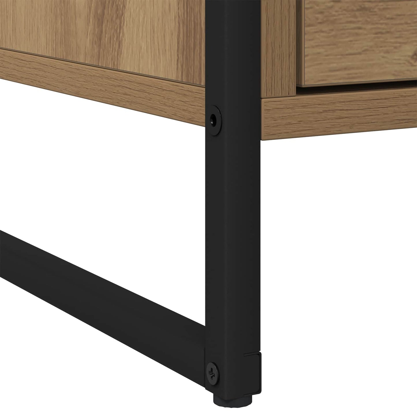 Sängbord Nattduksbord Artisan Ek med låda 50 x 39,5 x 50 cm