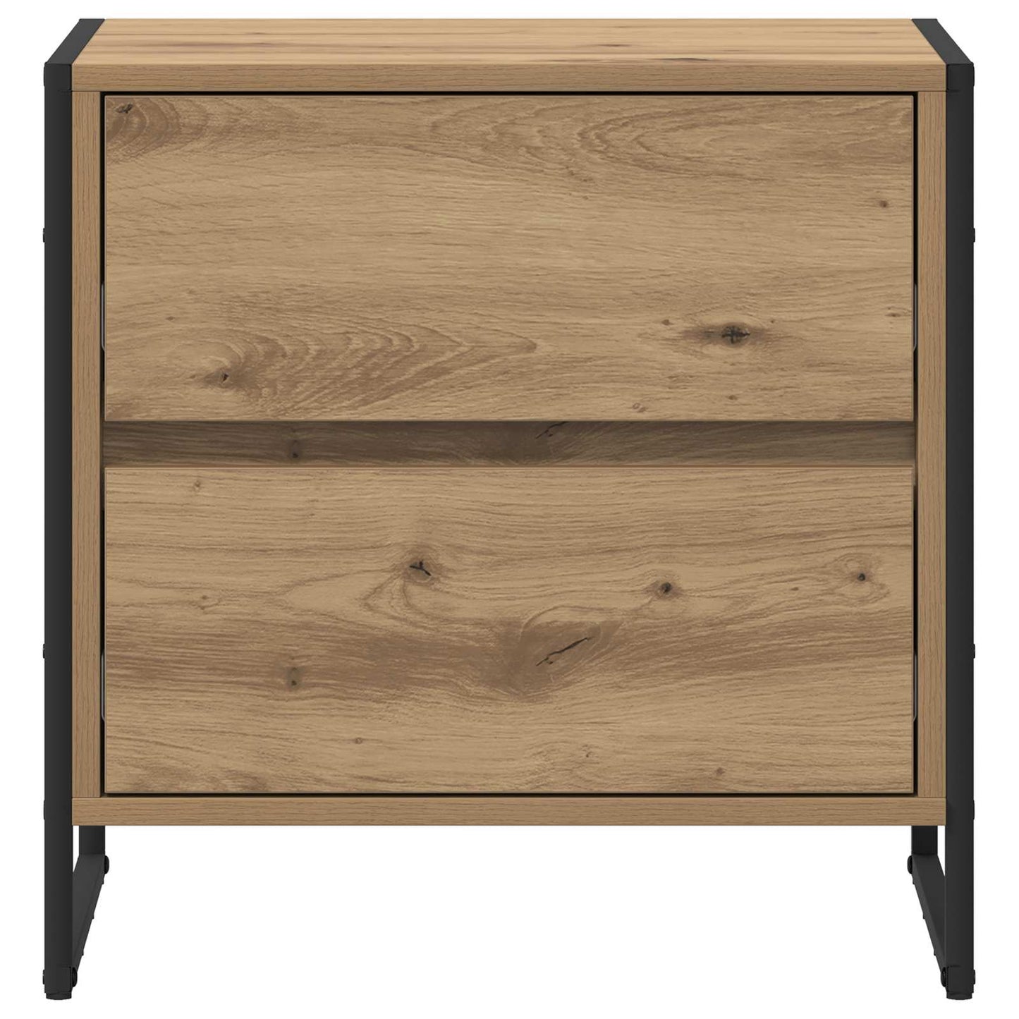 Sängbord Nattduksbord Artisan Ek med låda 50 x 39,5 x 50 cm
