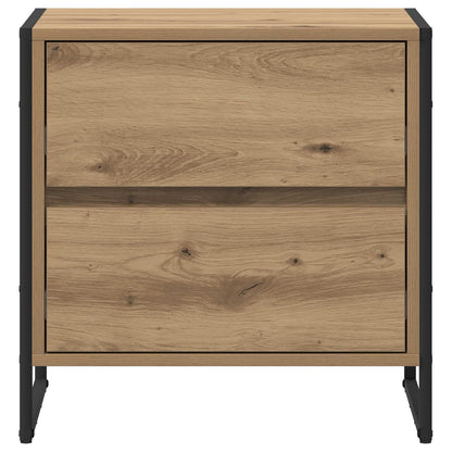 Sängbord Nattduksbord Artisan Ek med låda 50 x 39,5 x 50 cm