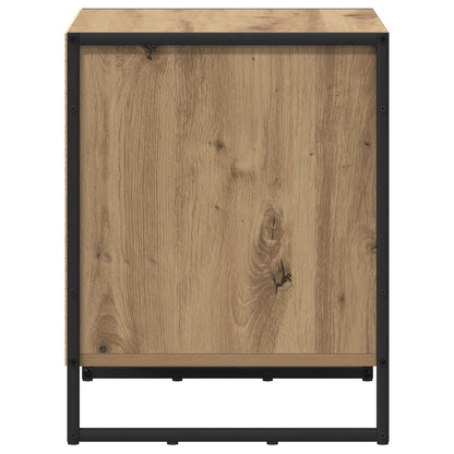 Sängbord Nattduksbord Artisan Ek med låda 50 x 39,5 x 50 cm