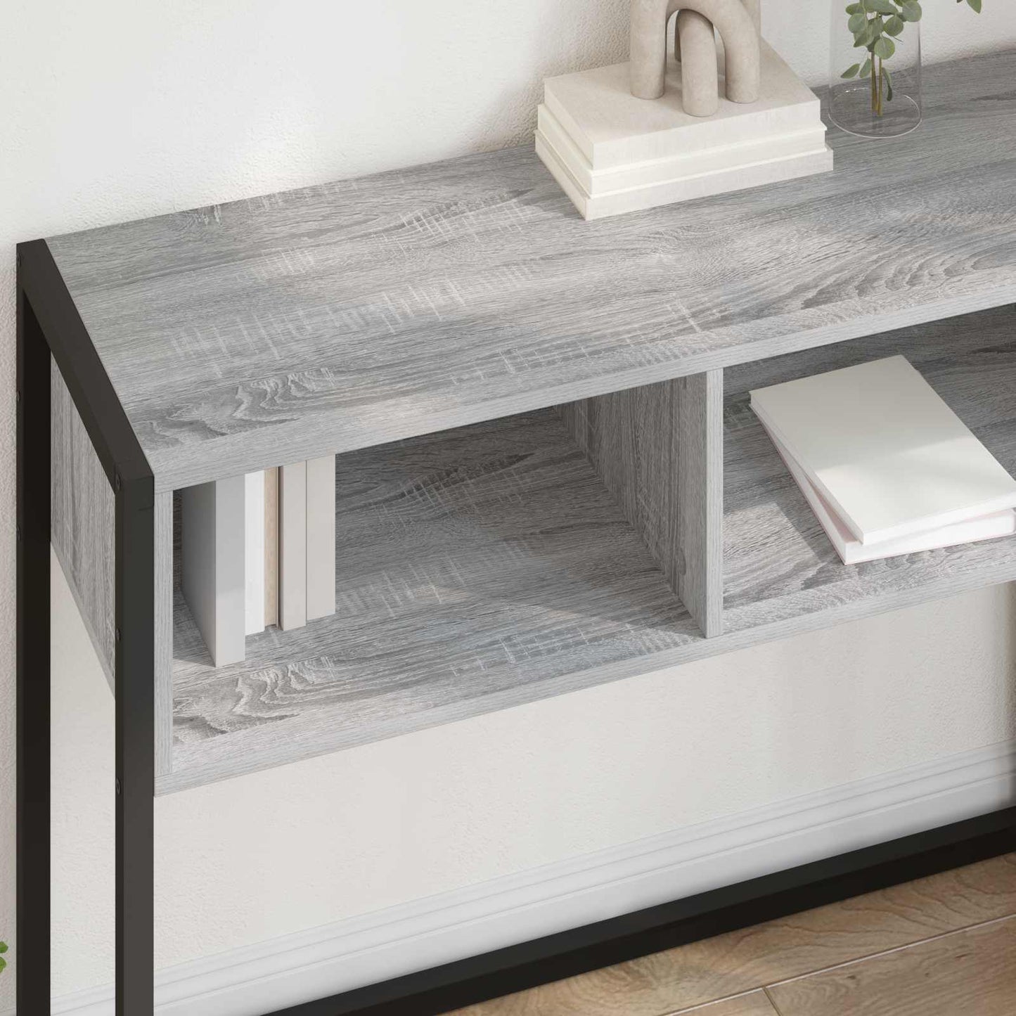 Avlastningsbord Konsollbord Sonoma Grå 100 x 36 x 75 cm