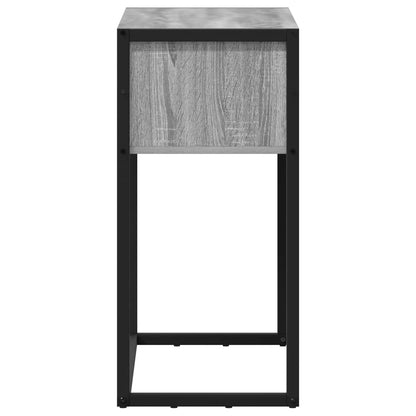 Avlastningsbord Konsollbord Sonoma Grå 100 x 36 x 75 cm