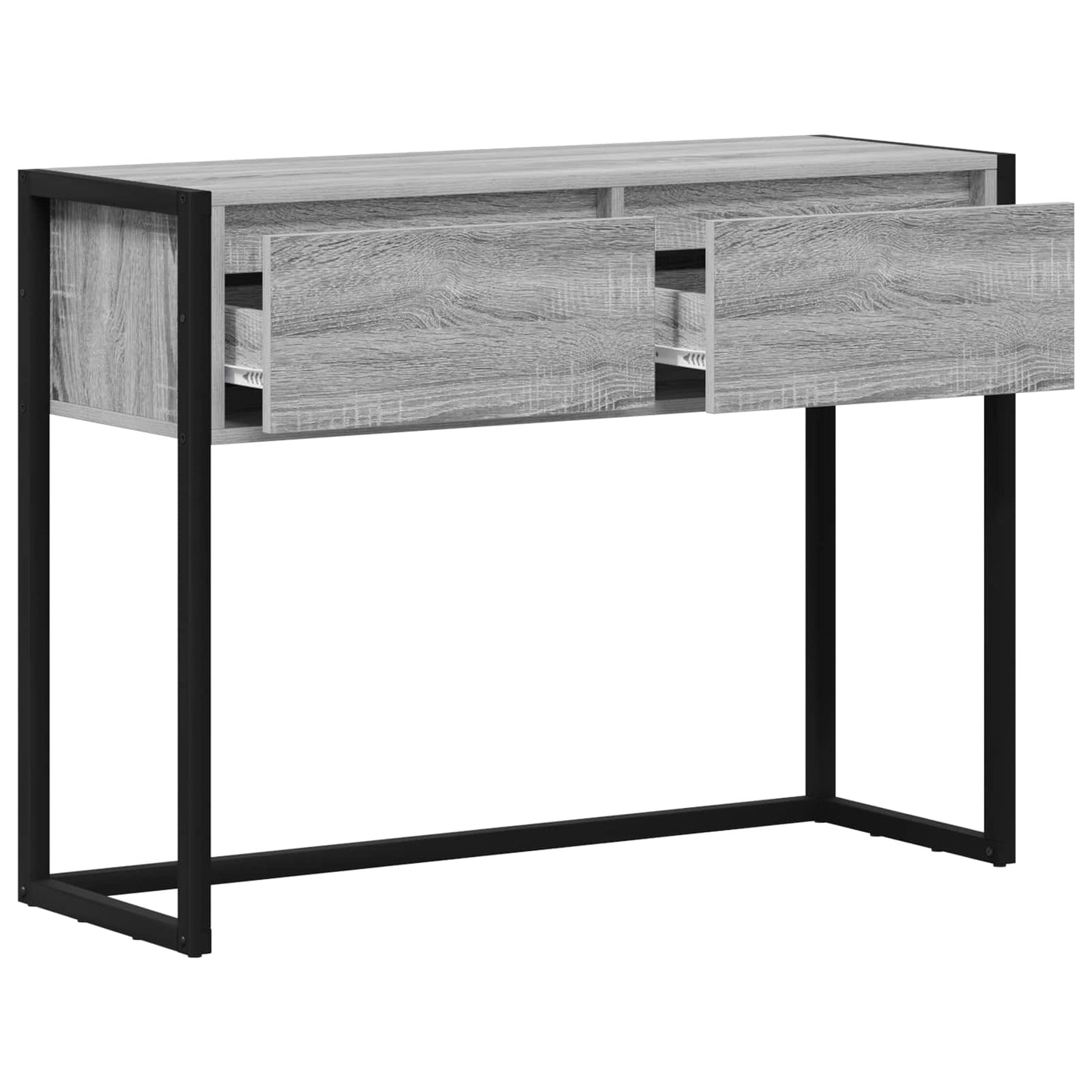 Sidobord Sonoma Grå med låda 100 x 36 x 75 cm