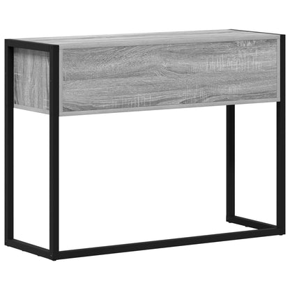 Sidobord Sonoma Grå med låda 100 x 36 x 75 cm