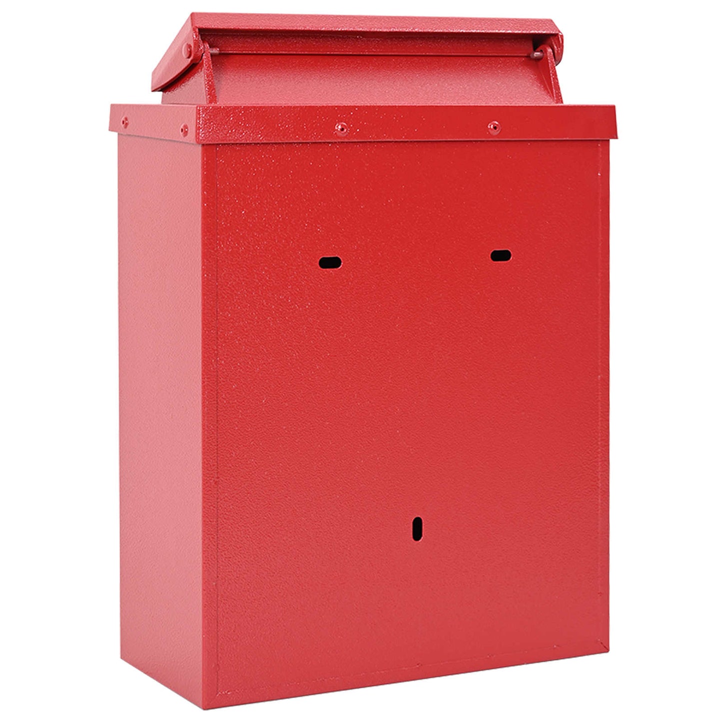 Brevlåda Väggmonterad Röd 29 x 13 x 41 cm Gjutet Aluminium