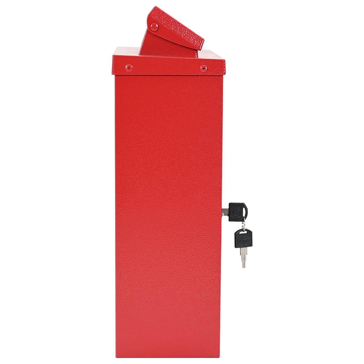 Brevlåda Väggmonterad Röd 29 x 13 x 41 cm Gjutet Aluminium