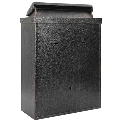 Brevlåda Väggmonterad Brons 29 x 13 x 41 cm Gjutet Aluminium