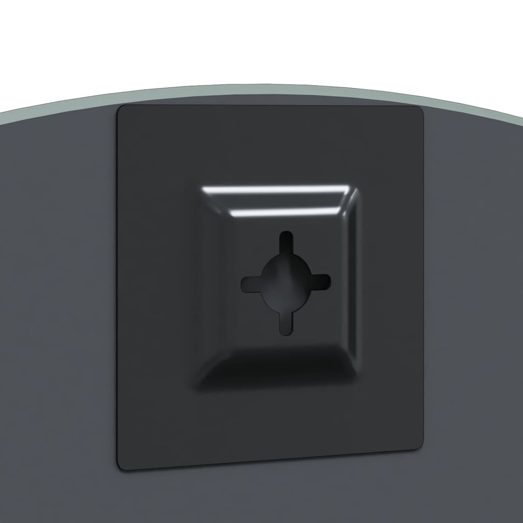 Väggspegel Rund Ø 70 cm härdat glas