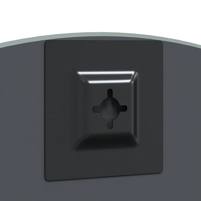 Väggspegel Rund Ø 70 cm härdat glas