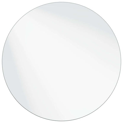 Väggspegel Rund Ø 70 cm härdat glas