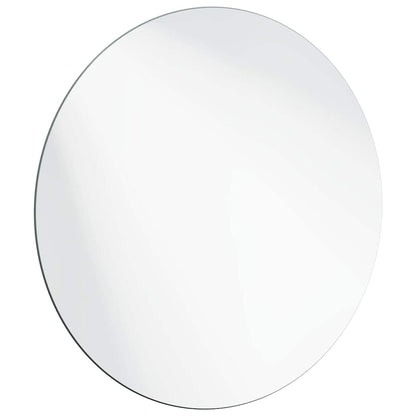 Väggspegel Rund Ø 70 cm härdat glas