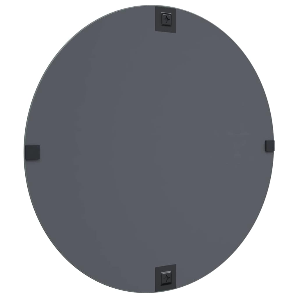Väggspegel Rund Ø 70 cm härdat glas