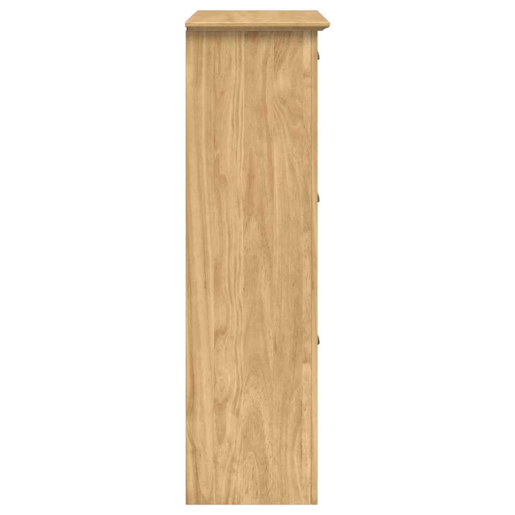 Skoställ Brun BODO Honung 80 x 35 x 118 cm