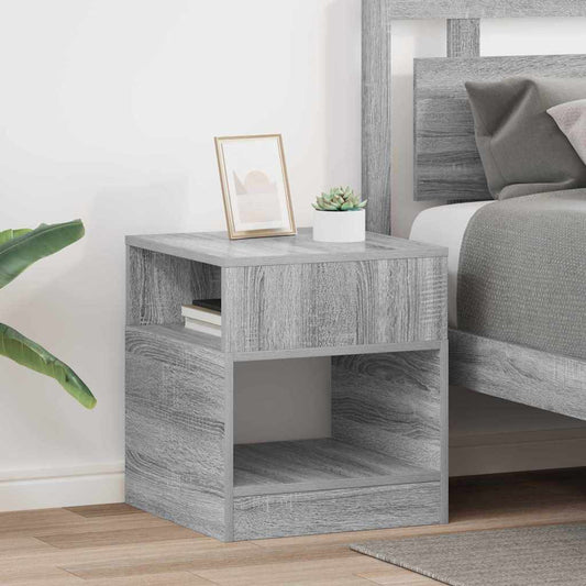 Sidobord Sonoma Grå 2 pcs 40,5 x 40 x 45 cm