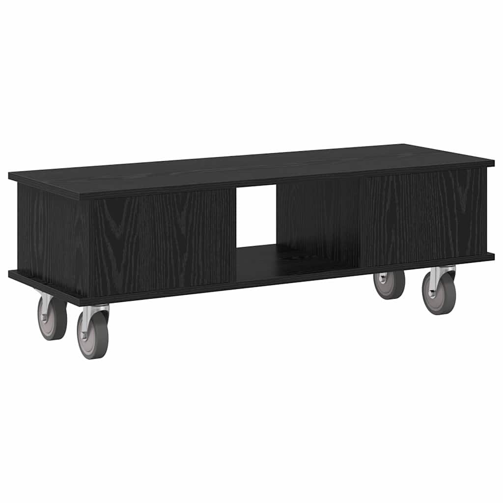 TV-Möbel Svart Ek TV-Bänk 100 x 35 x 35 cm