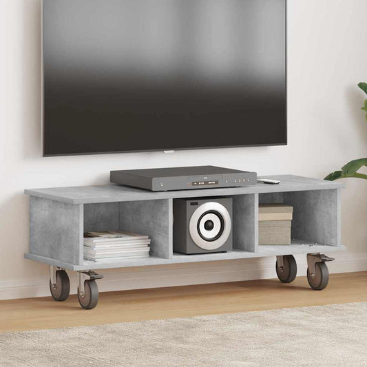 TV-Möbel Betonggrå TV-Bänk 100 x 35 x 35 cm