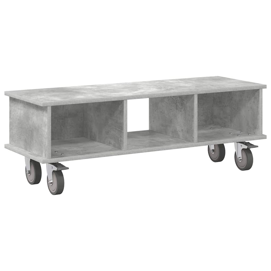 TV-Möbel Betonggrå TV-Bänk 100 x 35 x 35 cm