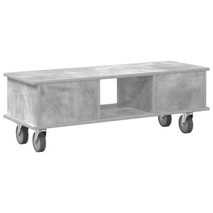 TV-Möbel Betonggrå TV-Bänk 100 x 35 x 35 cm